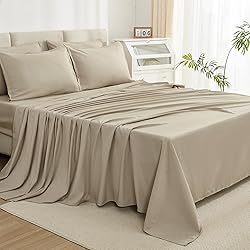 Litanika Comforter Queen Size Set Khaki - 7 Pieces