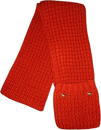 michael kors scarf womens orange