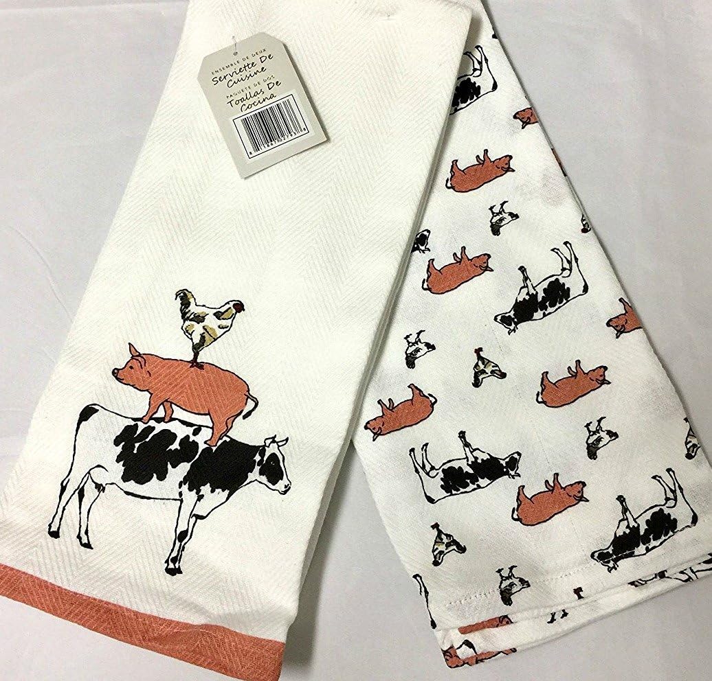Best Kitchen Towels Cow Print