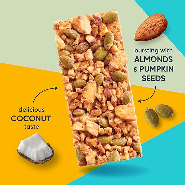 :RATIO KETO FRIENDLY CRUNCHY BARS, COCONUT ALMOND, GLUTEN FREE SNACK, 4 CT