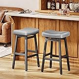 Raynesys 29 Inches Bar Stools Set of 2, Bar Height