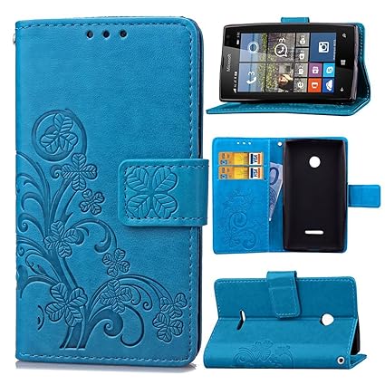 Schutzhülle Für Microsoft Lumia 532 , pinlu® Handyhülle Hohe Qualität PU Ledertasche Brieftasche Mit Stand Function Innenschl