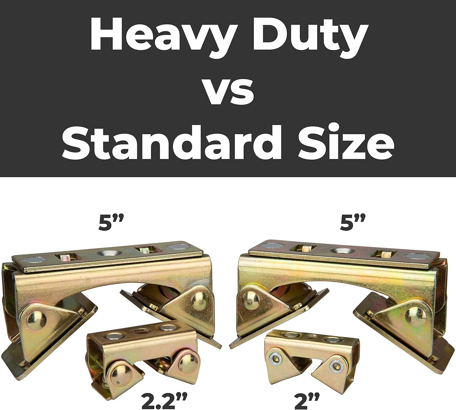 Strong Hand Tools, Magnetic V-Pads Kit, Magnets On Both Pad Face & Bottom, 4 Piece Kit (XDV4: 2 pcs. 2", Pull Force 12 lbs) (XFV4: 2 pcs. 2.2", Pull Force 18 lbs), MVDF44: Home Improvement