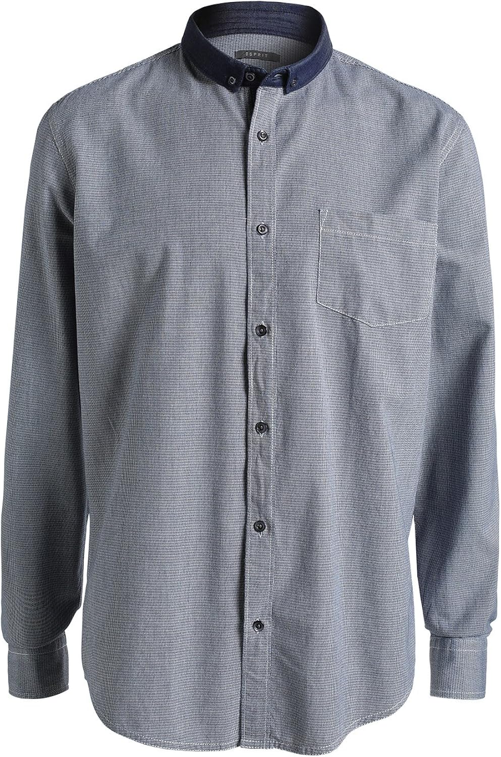 ESPRIT Collection Men's Original Long Sleeve Classic Regular Fit Formal