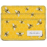 Monarque RFID Slim Wallet Signature Collection (Mary Lake-Thompson Bees)