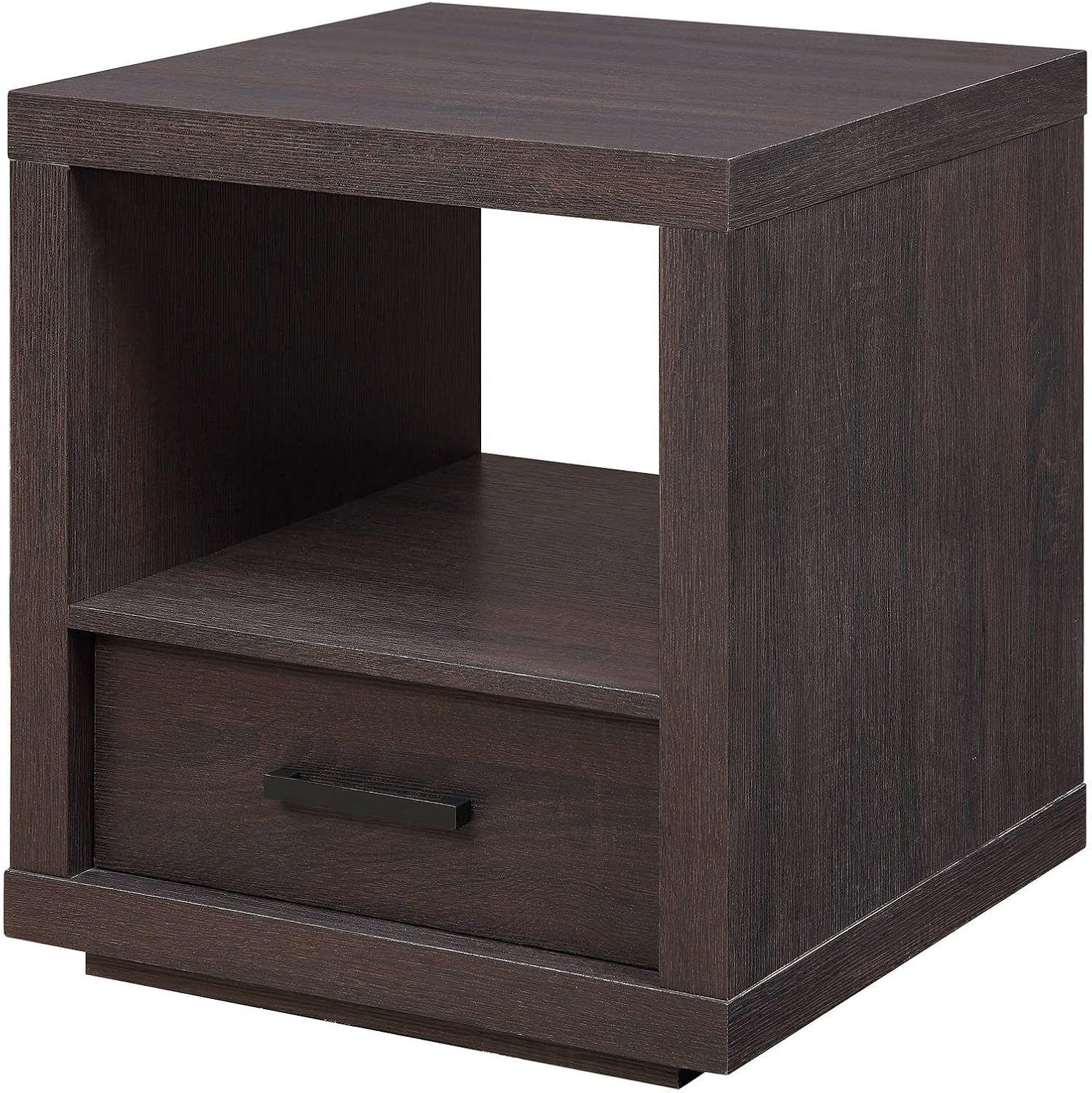 End Table, Deep Espresso Finish, Perfect Combination of