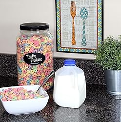 Cornucopia Gallon Plastic Jars (2-Pack); Clear