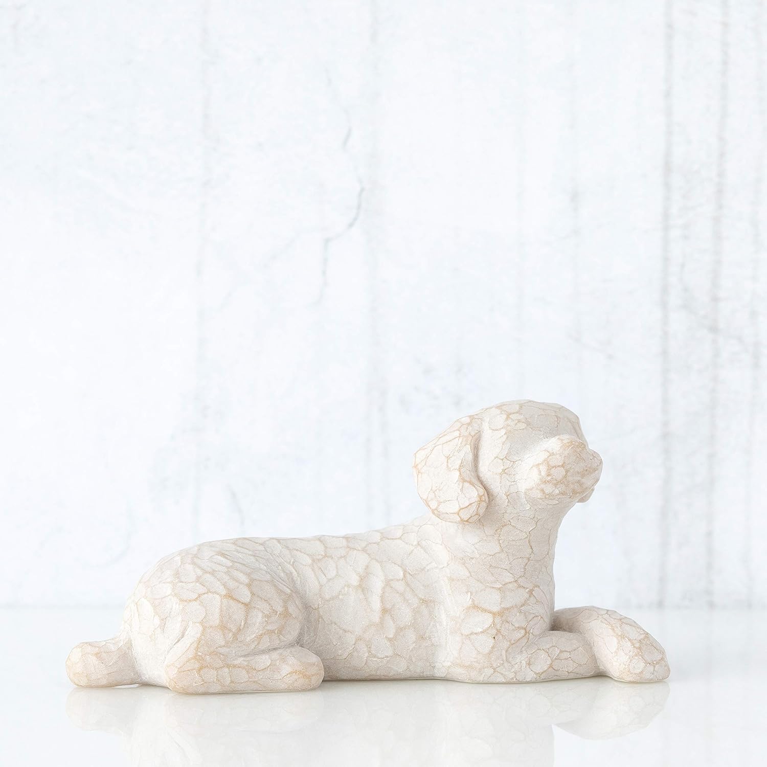 Willow Tree Love My Dog Small Lying Figurine, Multi-colour - Image 3