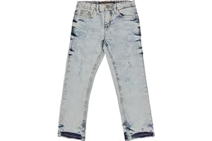 X RAY Boys Distressed Jeans (2T-16), Big Boy & Little Kids Stretch Slim Fit Pants, Ripped Denim Jeans for Boys