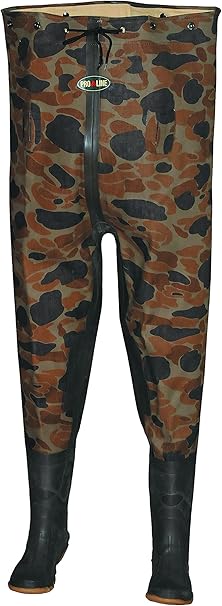 pro line canvas hip waders