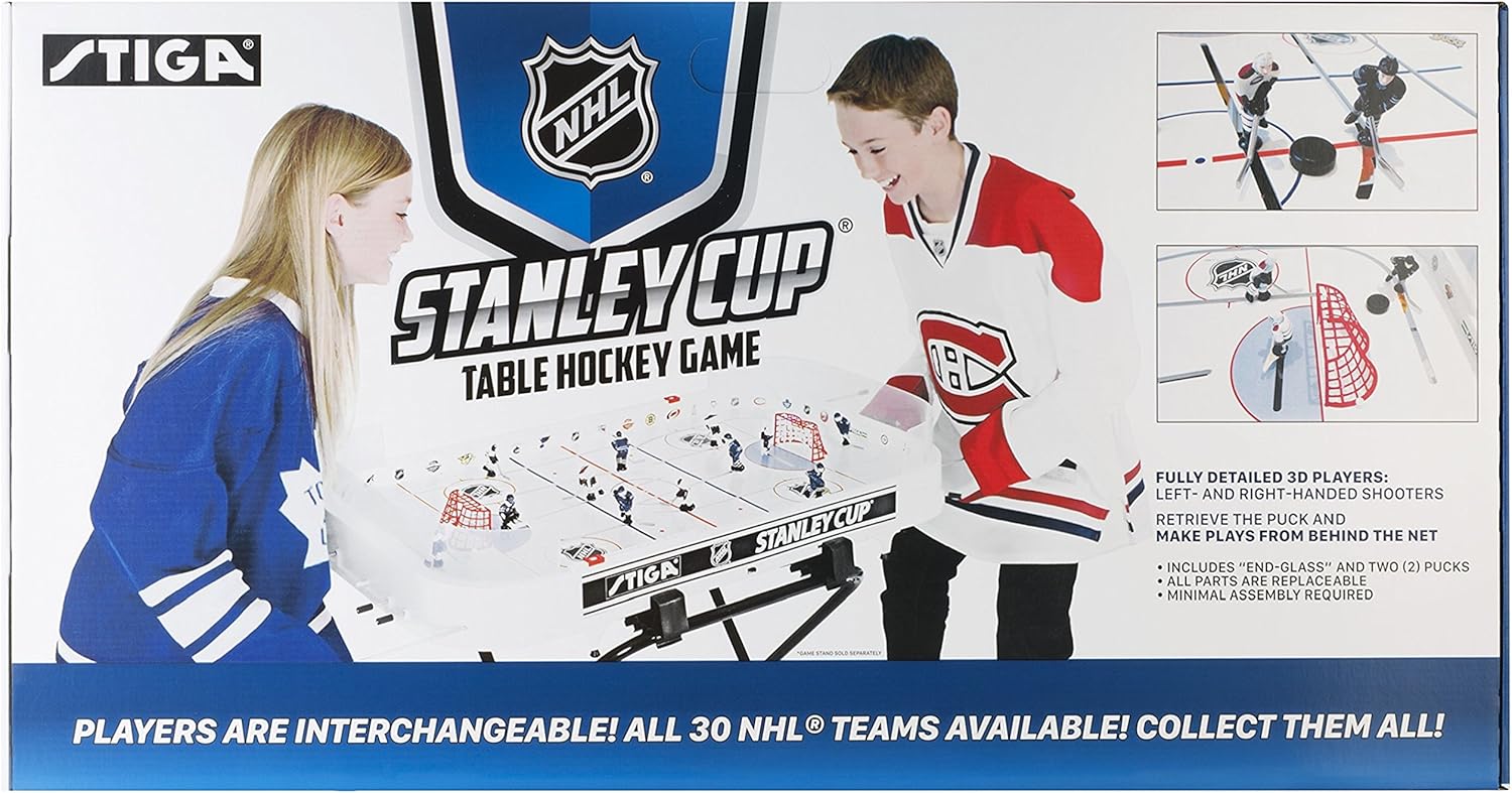 NHL Stanley Cup Hockey Table Game (Detroit Red Wings / Toronto Maple Leafs) : Air Hockey Equipment : Sports & Outdoors