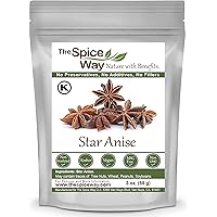 The Spice Way Star Anise - whole (3 oz) great for baking and tea