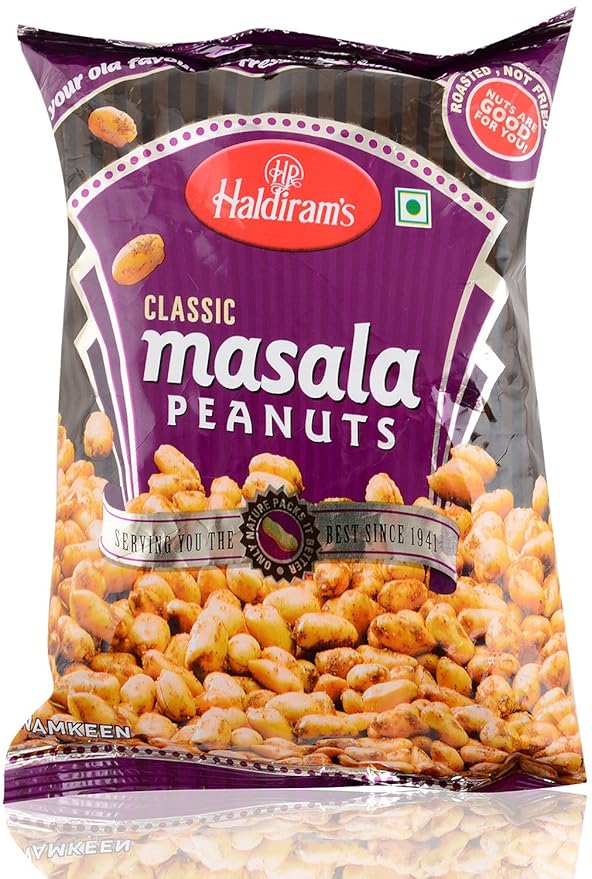 Haldiram Namkeen Classic Masala Peanuts, 200g Pouch Amazon.in