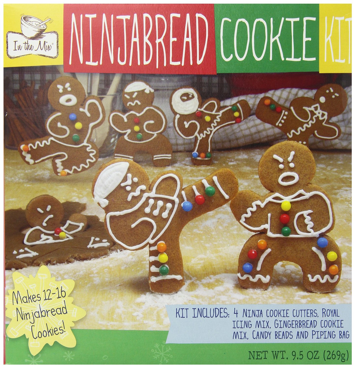 Make Your Own Gingerbread Ninja Kit From In The Mix with