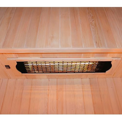 Wärmeentwicklung im Inneren der Artsauna Infrarotkabine