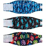 CuteBone Dog Belly Bands for Male Dogs Wraps Washable Doggie Diapers DM07S