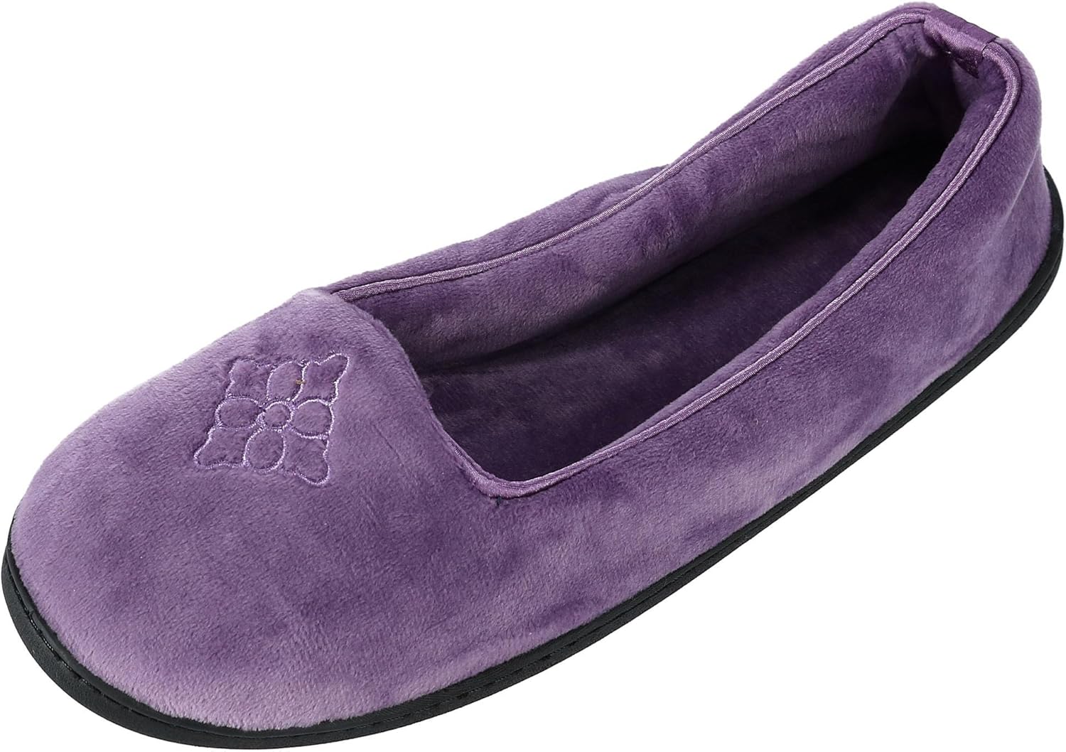 dearfoam purple slippers