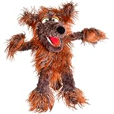 Living Puppets 20-Inch Plush Big Brown Dog Hand Puppet - Fine European Design, Ultra-Soft and Cuddly, Promotes Child Development, Safety Certified, Teacher-Recommended for Boys and Girls