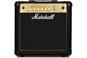 Marshall Amps Guitar Combo Amplifier, 3.5mm Jack, Black (M-MG15G-U)