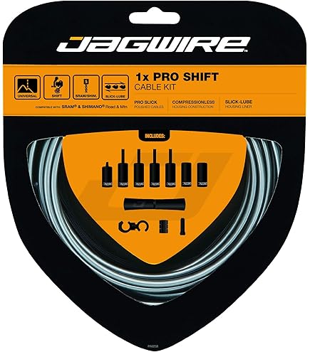Kit De Câble De Vitesse Scellé Jagwire – Gaine Continue, Pré-lubrifié, Pour Dérailleur Arrière