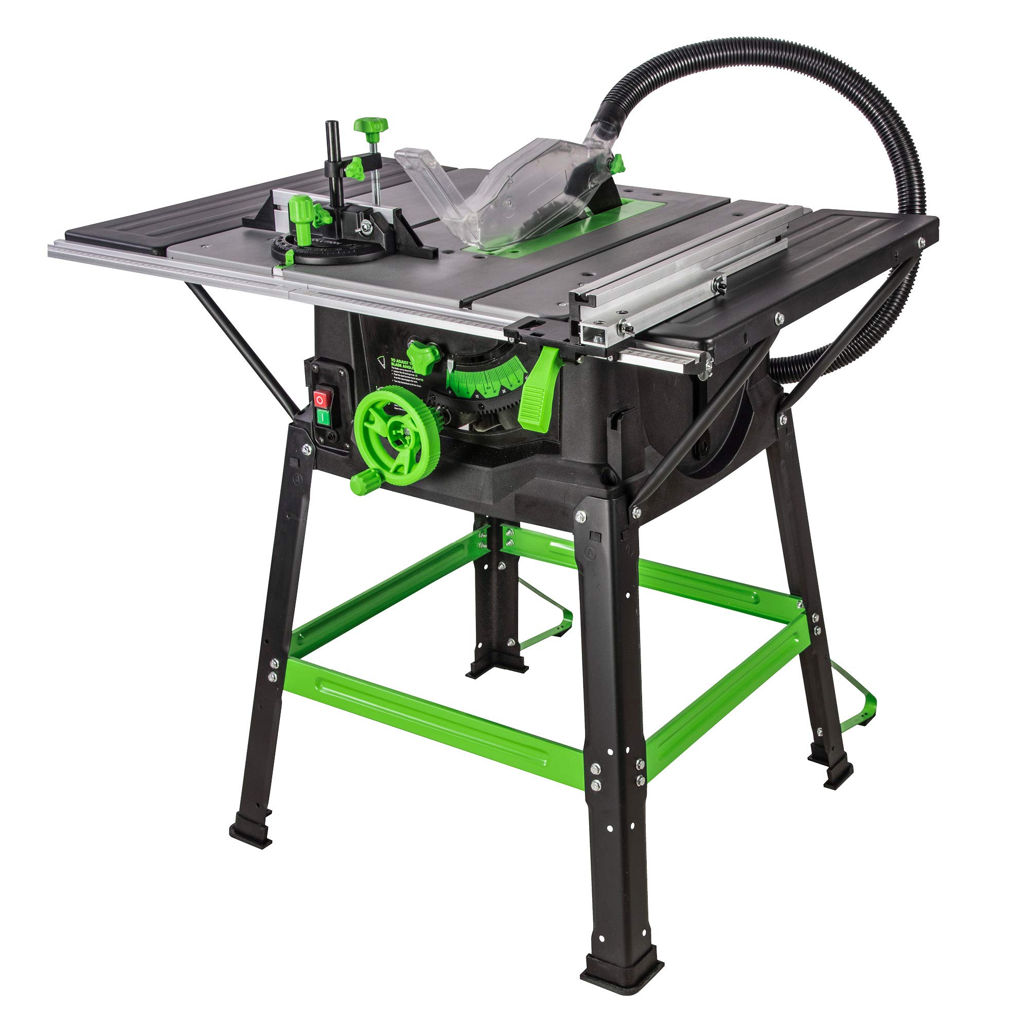 Evolution Power Tools Fury 5-S Table Saw, Multi-Material Multi-Purpose & Portable, Cuts Wood, Metal, Plastic & More, Bench Saw, 3 Year Warranty Included & TCT Blade 255 mm (230 V, 1500W)