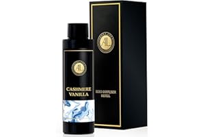 Aroma Loft Cashmere Vanilla Reed Diffuser Oil Refill, Diffuser Oil scents for Home, 4 oz Fragrance Oil, Fragrance Oil Diffuser