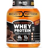 Body Fortress Super Advanced Whey Protein Powder, Chocolate, 3.9 lbs | Flavor: Chocolate, Immune Support, Muscle and Strength Development