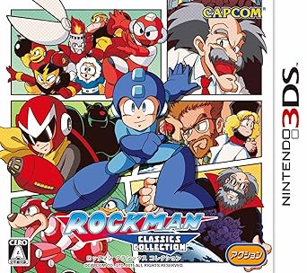 Amazon Com Mega Man Rockman Classics Collection Japanese Ver Region Locked Not Compatible With North American Nintendo 3ds Japan Nintendo 3ds Video Games