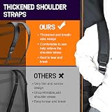 Ruibo 61 Keys Keyboard Case 600D Oxford Waterproof 10mm Padding Orange 40 x 16 view 4