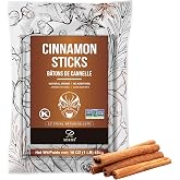 Soeos Cinnamon Sticks, 16 oz (454g), 3.5" Length, 100% Raw, Non-GMO, Kosher Certified, Whole Cinnamon Sticks Seasoning Spice for Coffee, Baking, Cooking and Beverages