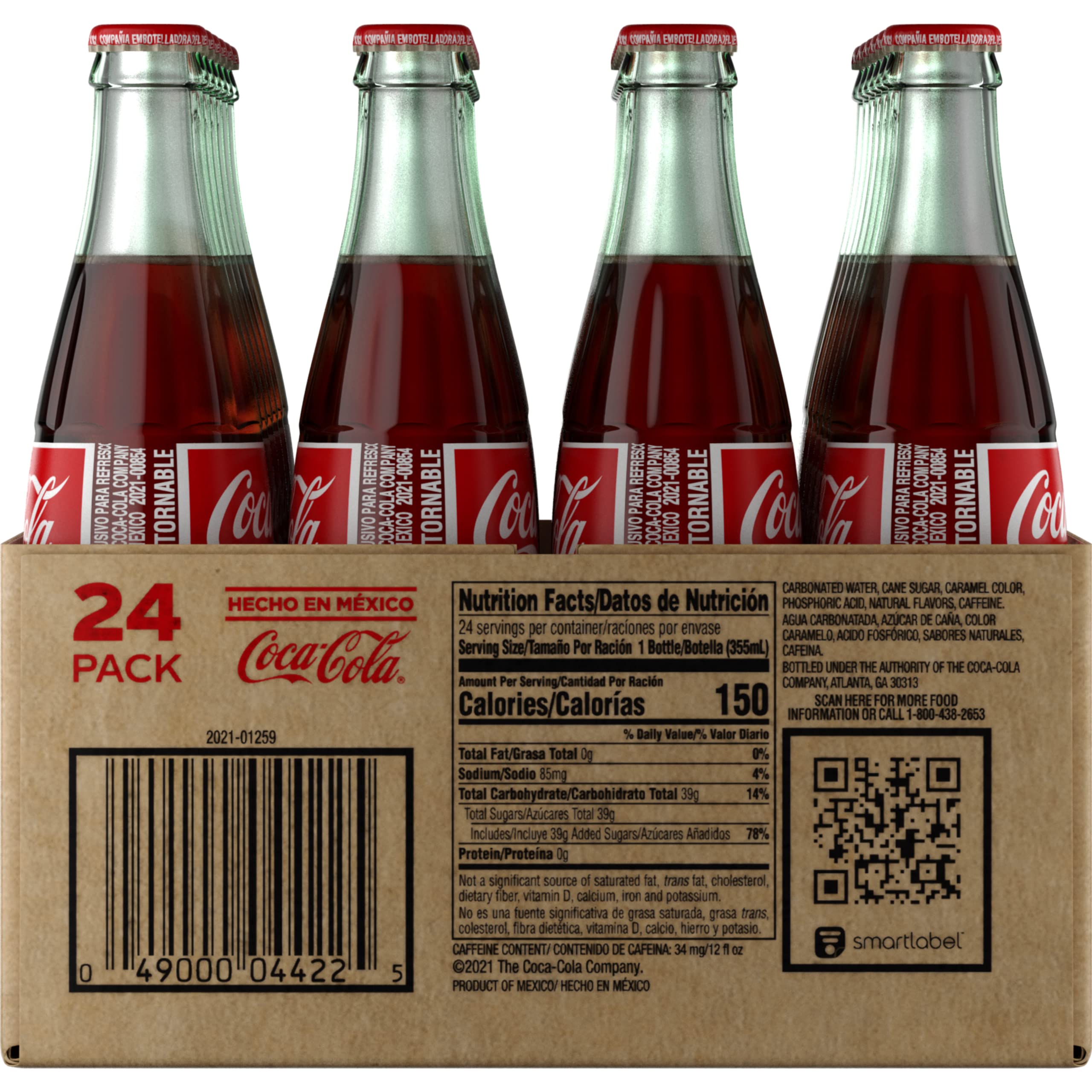 Mua Code de Mexico Coke Glass Bottle, 12 fl oz, 24 Pack trên Amazon Mỹ ...