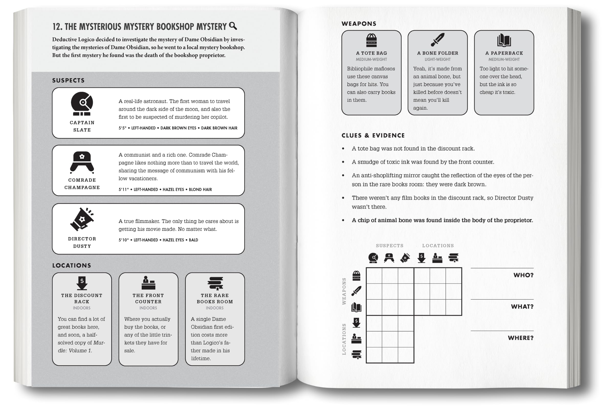 Murdle: Volume 1 Murdle: Volume 1 Paperback Spiral-bound