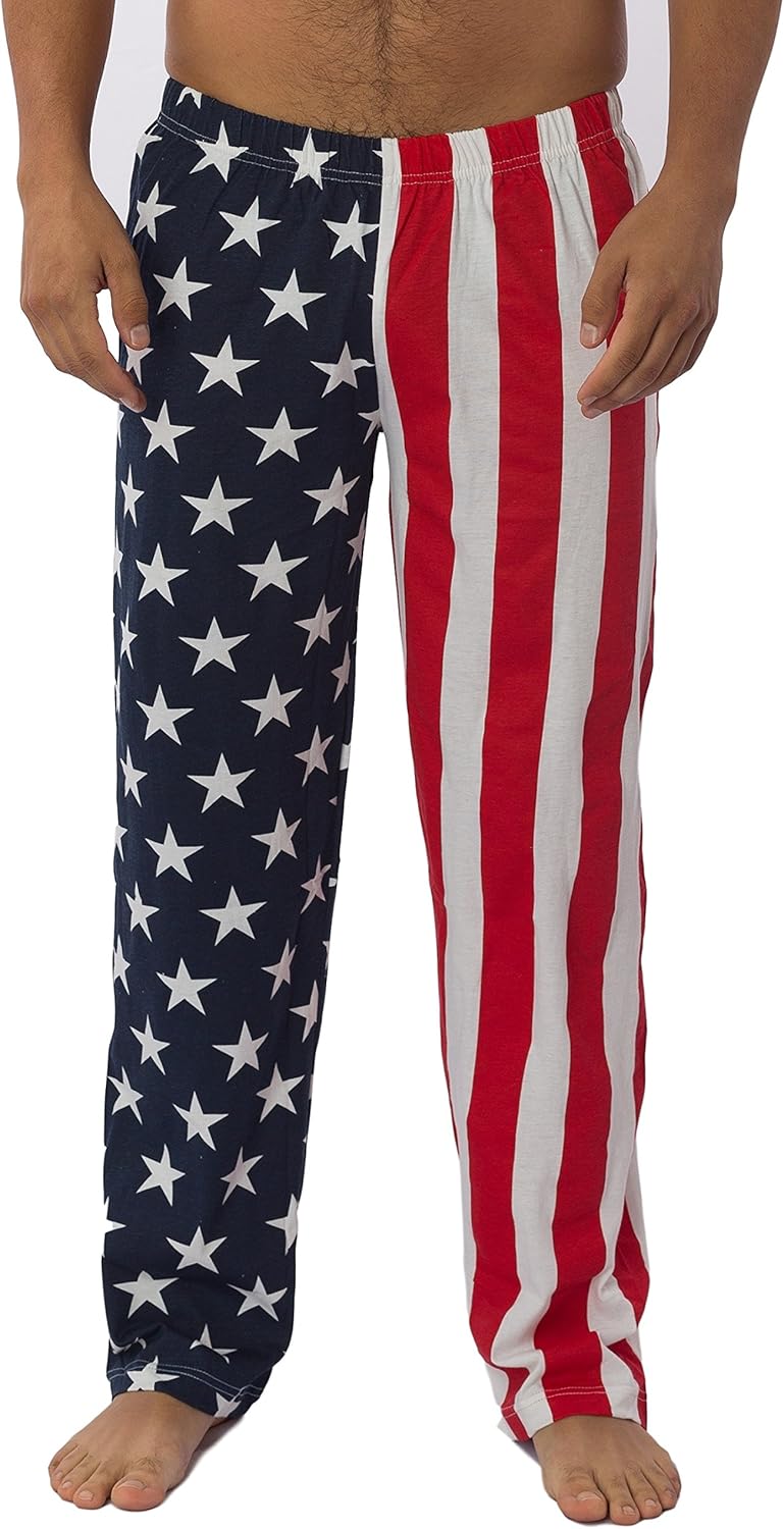 Exist Unisex Patriotic USA American Flag Stripes And Stars Printed