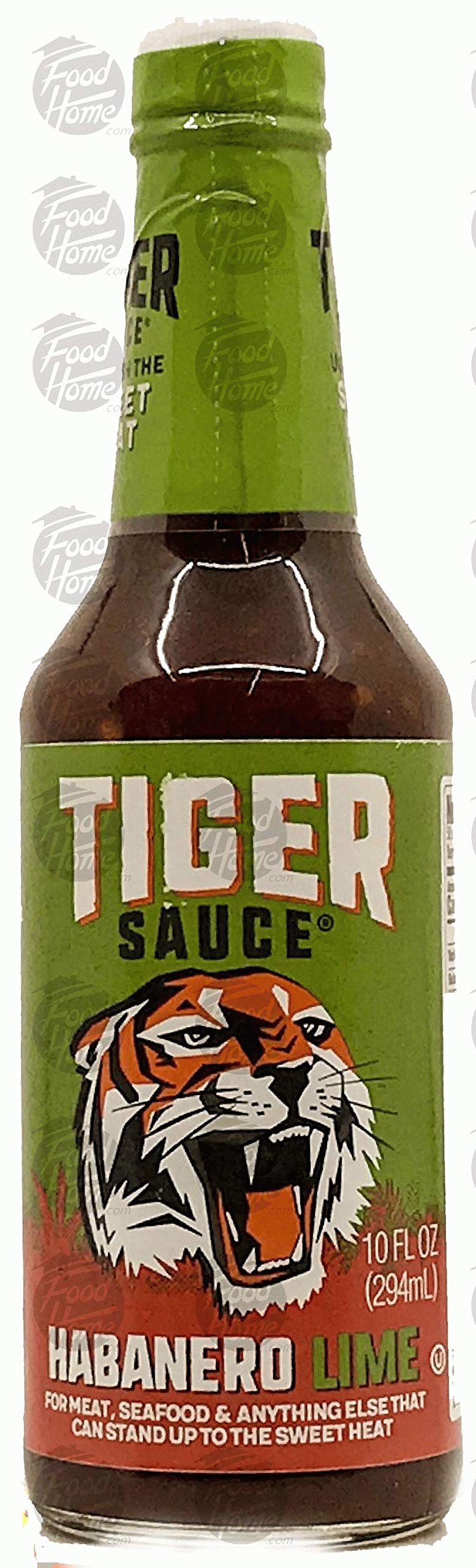 Tiger Sauce Habanero Lime Spicy Hot Sauce, 10oz Bottle (Pack of 1)