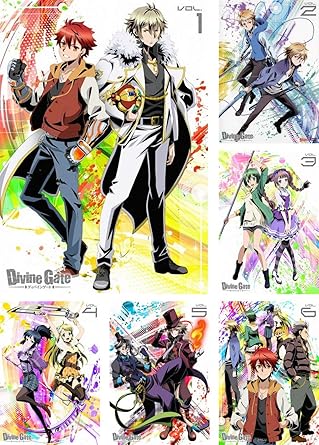 Amazon Co Jp Divine Gate ディバインゲート レンタル落ち 全6巻セット マーケットプレイスdvdセット商品 Dvd ブルーレイ 柿原徹也 斉藤壮馬 伊藤かな恵 中村悠一 遊佐浩二 櫻井孝宏 緒方恵美 阿部記之 阿部紀之