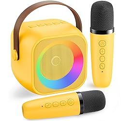 Mini Karaoke Machine for Kids Adults：Portable
