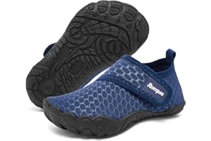Racqua Boys Toddler Baby Water Shoes Girls Non-Slip Beach Outdoor Sports Breathable Water Shoes Quick Dry Lightweight Swim Pool Aqua Shoes(Baby/Toddler)
