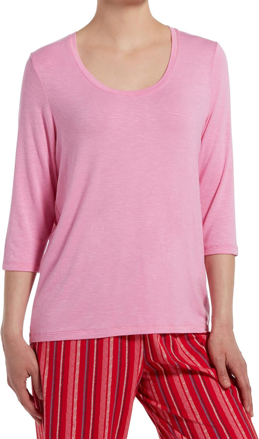 HUE Women's Fashion Sleepwear Pajama Tops Amazon.co.uk Clothing