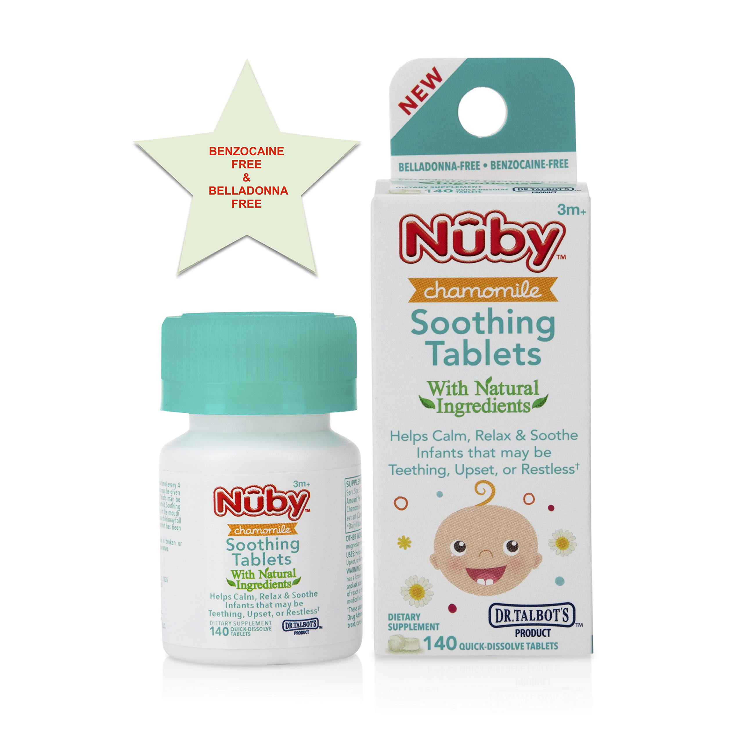 nuby teething tablets