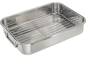 ExcelSteel 591 Roasting Pan, Stainless