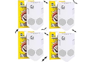 Bat Repellent Devices Multipack – Cleanrth CB006 Advanced Ultrasonic Bat Repelling System (4-Pack)