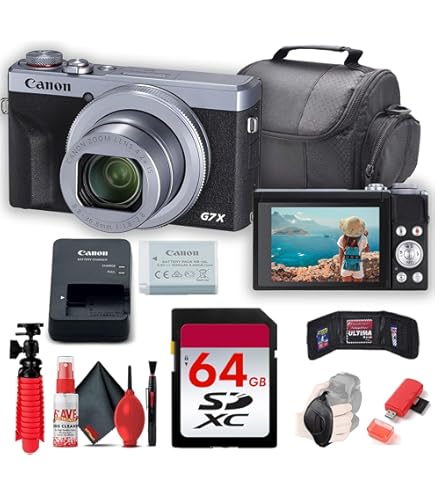 Amazon.com : Canon PowerShot G7 X Mark II Digital Camera (1066C001