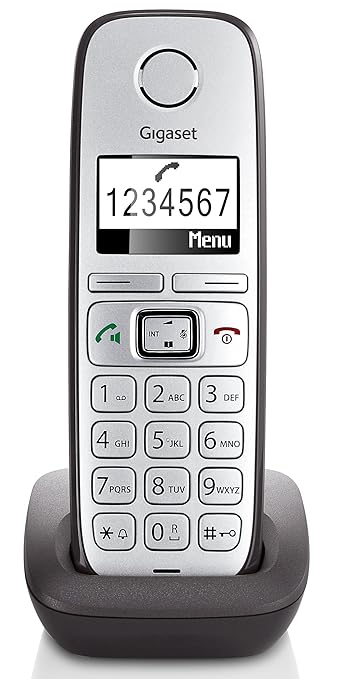 Gigaset E310H Telefon - Schnurlostelefon / Mobilteil - Grafik Display - Grosse Tasten Telefon - Anrufbeantworter - Freisprech