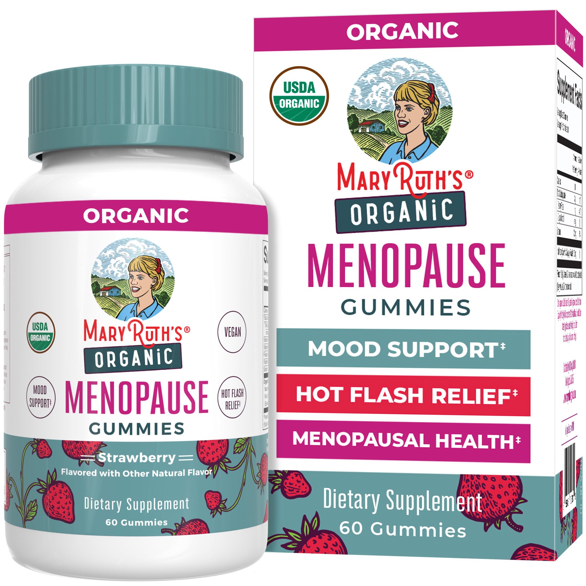 Menopause Gummies (Strawberry)