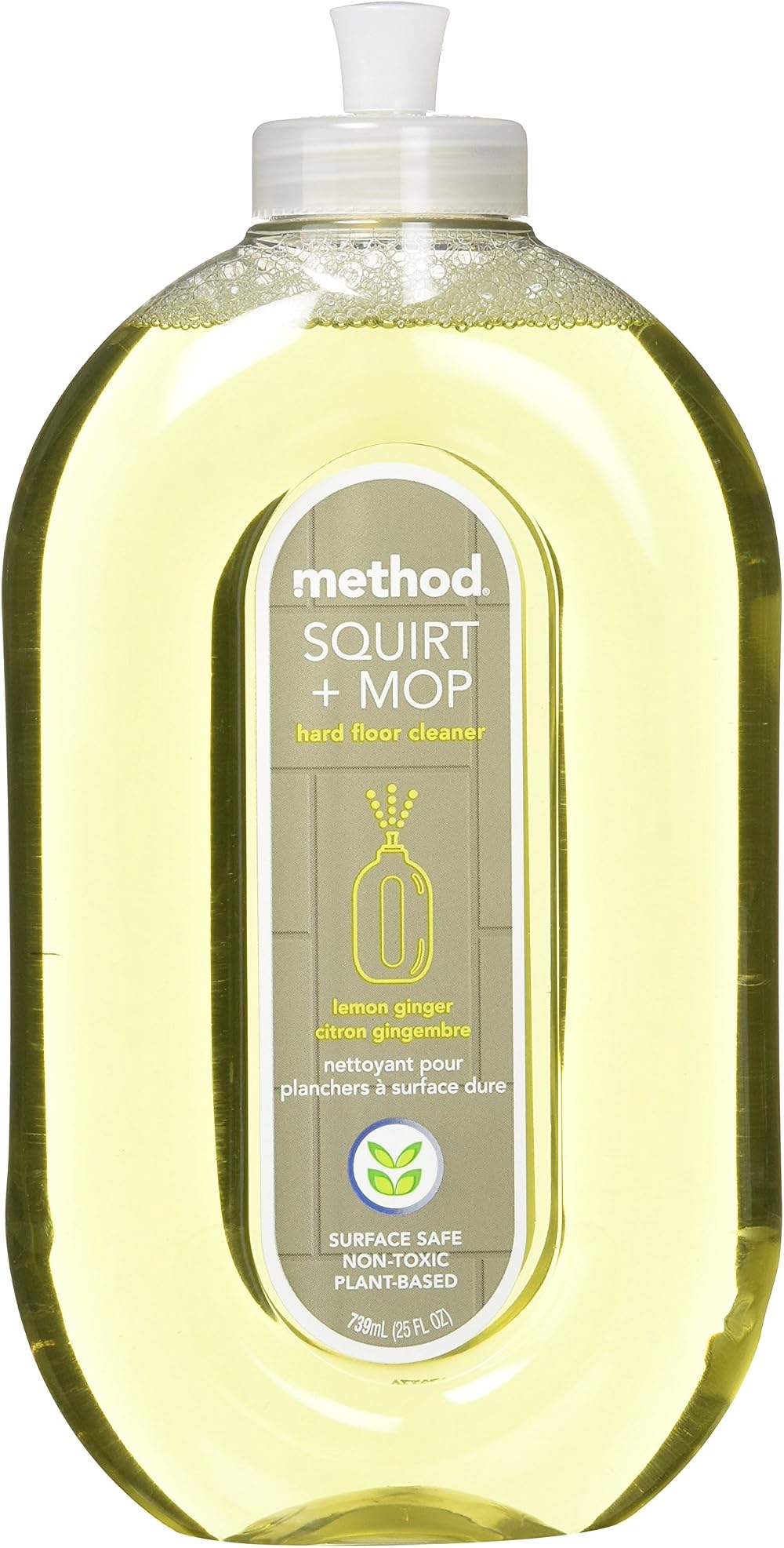 Method Floor Cleaner Lemon Ginger 739 ml – All-Surface, Safe & Biodegradable