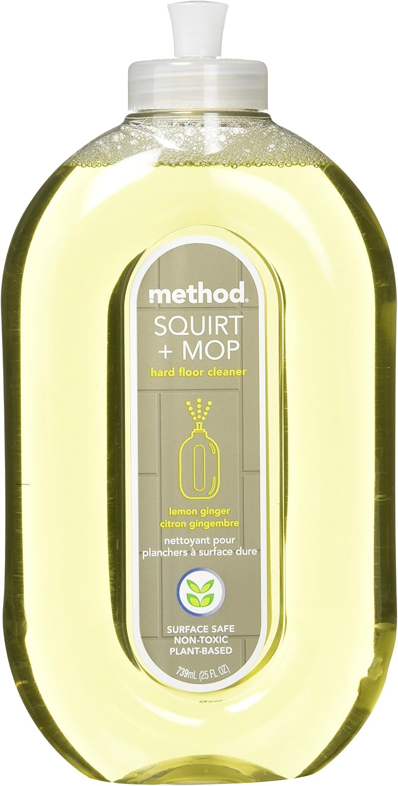Method Floor Cleaner Lemon Ginger 739 ml – All-Surface, Safe & Biodegradable