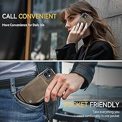 Usroom Compatible with Magsafe for iPhone 11 Wallet