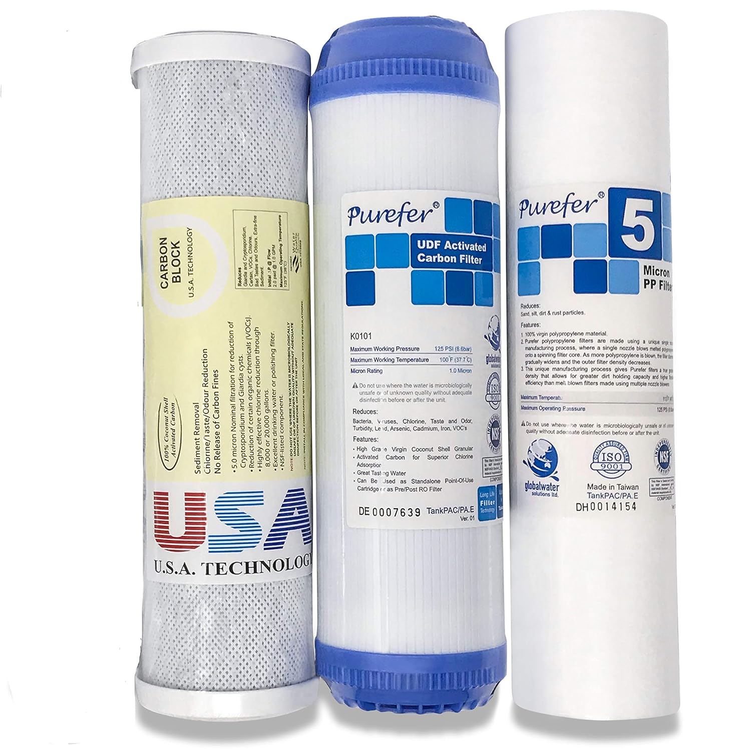 Naples Naturals RO58 Reverse Osmosis Water Filter System (5-Stage) with Extra Replacement Filters: Industrial & Scientific