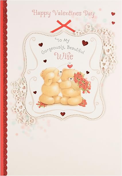 thumbnail image 2 of Valentines Day Cards For Wife Happy ... - Zielona Dolina 2 of 14