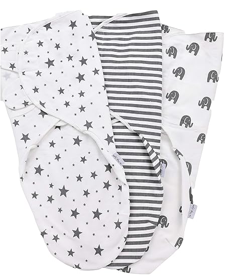 breathable baby swaddle trio